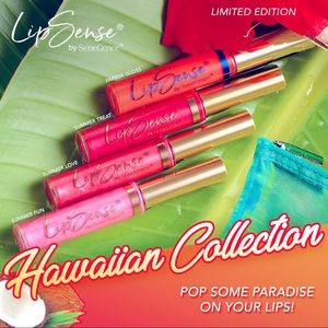 The Hawaiian Collection! 3 LipSense & One Gloss
